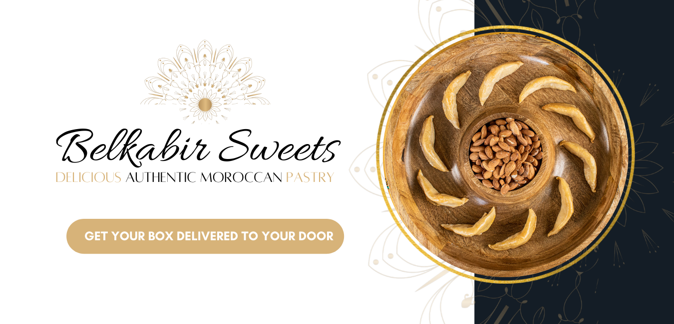 We serving the moroccan cuisine, chabakia in USA and we are selling the best and most authentic Moroccan cookies, Moroccan sweets, Moroccan desserts, Ghoriba, ghriba, gazelle horns, fekkas, briwat,