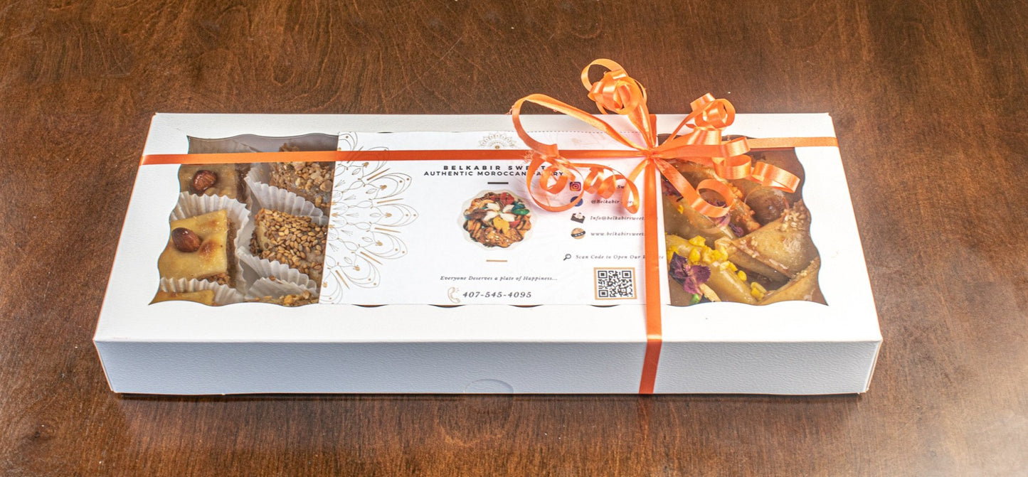 We are one of the most popular Moroccan traditional pastries in Marakesh, Morocco since 1941. We are sharing the taste of Morocco through the moroccan cuisine. We are selling the best and most authentic Moroccan cookies, Moroccan sweets, Moroccan desserts.Such as Chebakya, ghriba, gazelle horns, fekkas, briwat, Mhancha